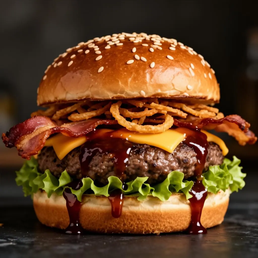 Crispy Beef Burger